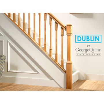 W/Oak Landing Dublin Square Centre Dowel Post 962.5 x 91mm x 91mm Scn06dw