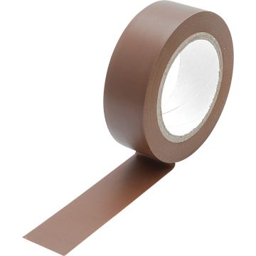Brown Insulation Tape 19mm x 20m Reel