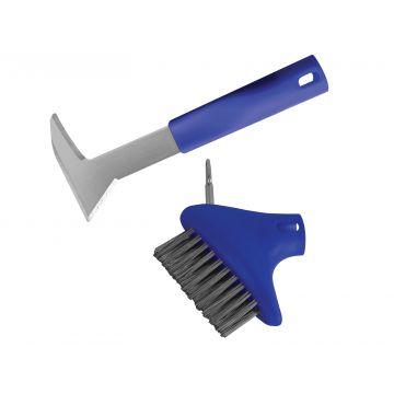 Paving Brush And Weeder Kit Faithfull