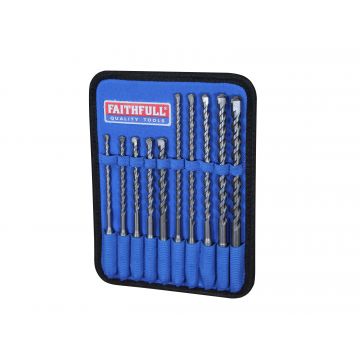 SDS Masonry Drill Bit 10/Set for Fixings Faithfull