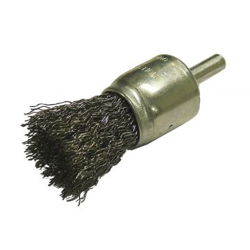 Faithfull Wire End Brush 25 x 6mm Shower Kit 0.30mm