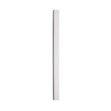 Square Half Newel - Primed White 1500 x 91 x 91