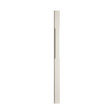 Chamfered Half Newel - Primed White 1500 x 91 x 91