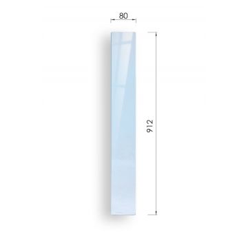 Gre08u Urbana Glass Return Panel 912mm x 80mm x 8mm