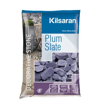 Kilsaran Plum Slate Decorative Stone 40mm - Small Bag 25kg