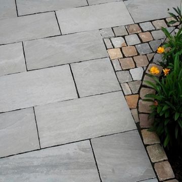 Lbs Kandla Grey Slate Paving 22mm 22.10m2 per Pack