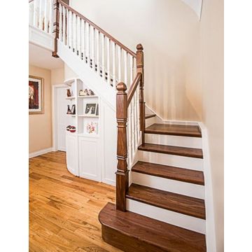 Stair-Refurb Walnut (600mm) Winder Step 1300mm x 600mm x 17mm