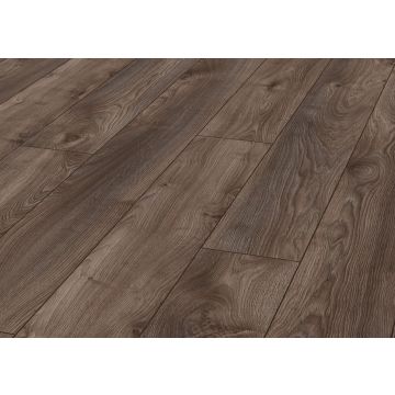 Mammut 4V Range Macro Oak Brown Long Plank Laminate Flooring AC5 - 12mm x 188mm x 1845mm - Pack covers 1.387m2