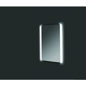 Ashfield LED Mirror Complete with Shaver Sockets & Steam Free Demister Touch sensor - 500mm x 700mm