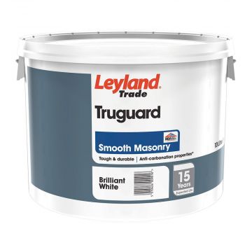 Leyland Truguard Masonary Smooth 10lt Pure Brilliant White