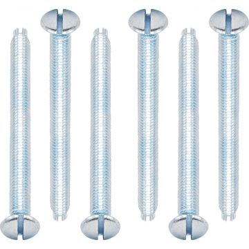 Flat Screws M3.5 x 38mm Nfs 10 Pack