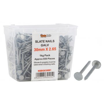 Slab Nails Psvtd30mm x 2.65 x 1kg Tub