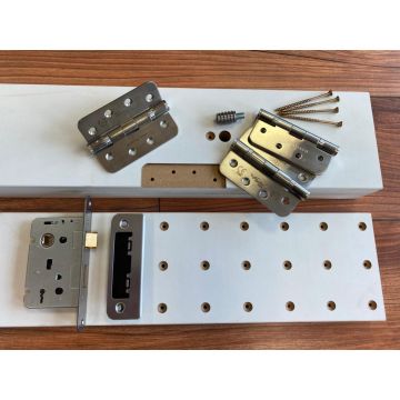 MDF Single Door Frame - For 80 Inch Door - 132mm / 5 Inch Walls
