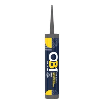 Ob1 Multi-Surface Sealant & Adhesive Grey 290ml