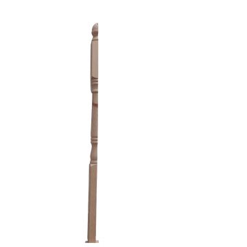 Cn02a2 Achill Full Half Newel Red Deal Lg Sq 1525 x 91 x 45mm