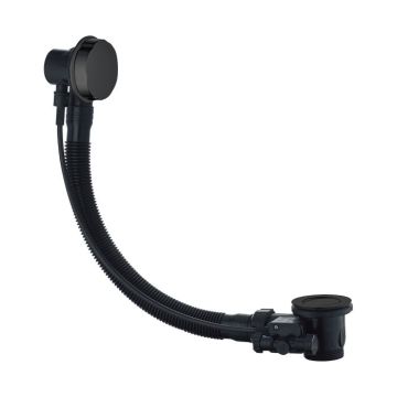 1.1/2 Bath Pop-Up Waste Matte Black