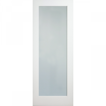 Indoors Boston Shaker Frosted Glass Door - 80 Inch x 32 Inch (2032mm x 813mm)