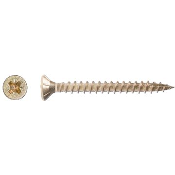 Rawlplug Chipboard Screws 4.0 x 60mm 650/Tub