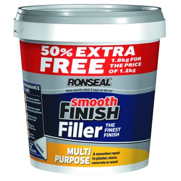 Ronseal Multi Purpose Ready Mix Filler 1.2kg+50%