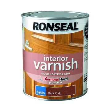 Ron Int Varnish Sat D Oak 750ml