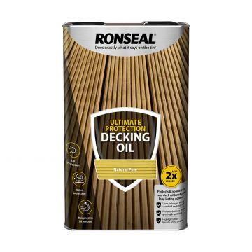 Ronseal Ultimate Decking Oil 5l Natural Pine