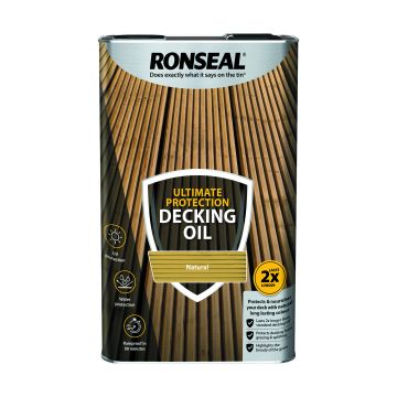 Ronseal Ultimate Decking Oil 5l Natural