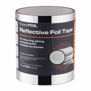 Superfoil Standard Reflective Foil Tape - (20m) - 100mm x 20m