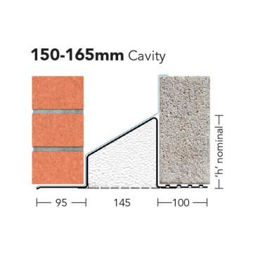Keystone Insulated Lintel 2250mm S/K-150
