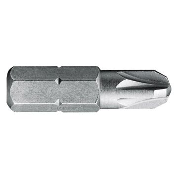 Stanley 1/4" Hex 3pt Pz3 Pozi Insert Bit 168953