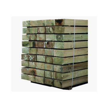 Garden Railway Sleeper Green Treated - 200mm x 100mm x 2.4m