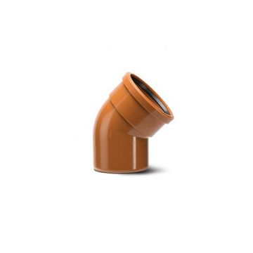 Sewer 110mm x 30deg Short Radius Bend S/Socket