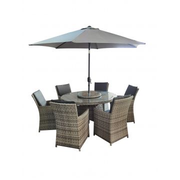 Shannon 6 Seater Garden Furniture Set