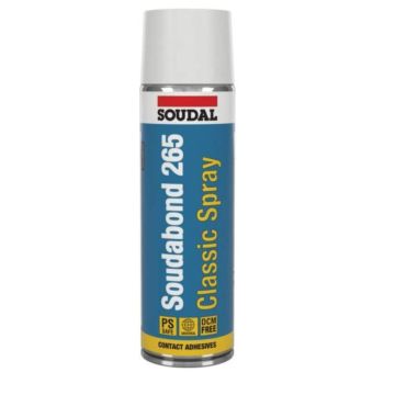 Soudabond 265 Classic Spray 500ml Contact Adhesive Clear