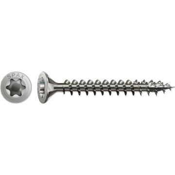 Spax Silver T-Star Torx 6.0 x 70mm Tx30 100/box