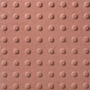 Kilsaran Tactile Blister Red Paving Slabs - 400mm x 400mm x 50mm