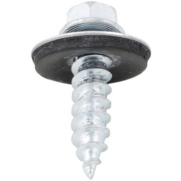 Timber Tek Screw 14 x 25 & Washer 100/Bag