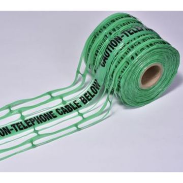 Detect Tape Caution Telephone Cable Below 100m 200mm