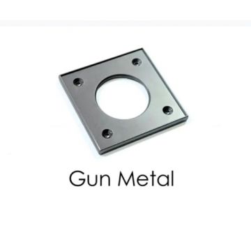 Gun Metal Stair Newel Base Connector - 97mm x 97mm