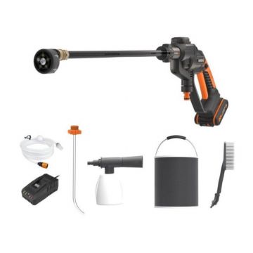 Worx 20v Cordless Pressure Cleaner Lightweight And Compact Hose