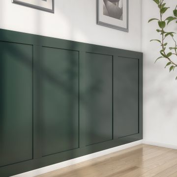 MDF Wall Panel Kit – 6 x 1.2m Strips (97 x 9mm) | Unfinished Decorative Panels
