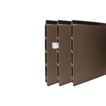 Portland Anthrazit Denver Fence Board Pack Of 3 Incl 1 Strengthener 160 x 21 x 1780mm (Covers 150mm)