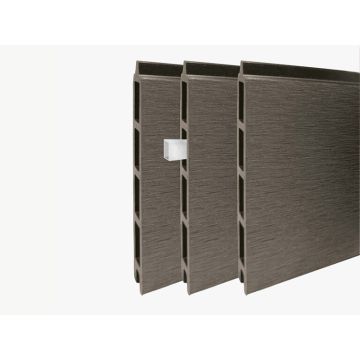 Portland Soft Grey Denver Fence Board Pack Of 3 Incl 1 Strengthener 160 x 21 x 1780mm (Covers 150mm)