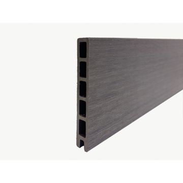 Ultrashield Silver Grey Reno Fencing Top Board Bullnose 150 x 21 x 1780mm (Covers 150mm)