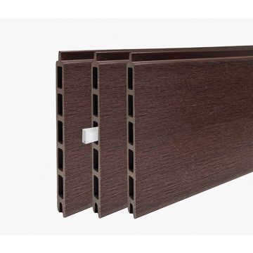 Ultrashield Walnut Reno Fence Board (Pack Of 3) Incl 1 Strengthener 160 x 21 x 1780mm (Covers 150mm)