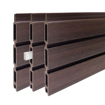 Ultrashield Walnut Tahoe Fence Board (Pack Of 3) Incl 1 Strengthener 160 x 21 x 1780mm (Covers 150mm)