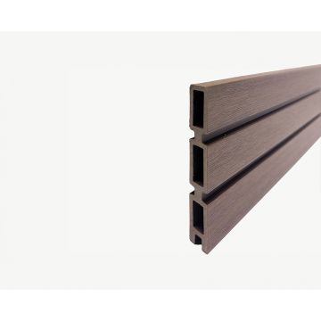 Ultrashield Teak Tahoe Fencing Top Board Single Bullnose 150 x 21 x 1780mm (Covers 150mm)