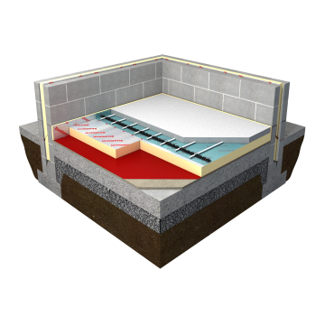 Polyiso Under Floor Insulation 1200 x 2400 x 30mm
