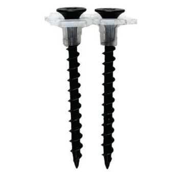 Coarse Thread Drywall Screws Collated 3.5 x 55mm Black Phosphate 1000/box