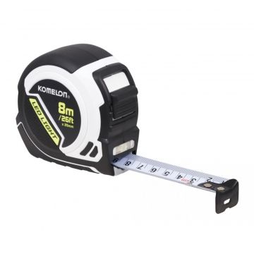 Komelon LED 8m/26ft x 25mm Tape Measure