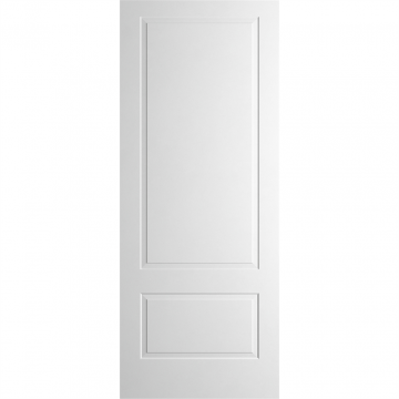Indoors Dover 2 Panel White Primed Door - 78 Inch x 30 Inch (1981mm x 762mm)